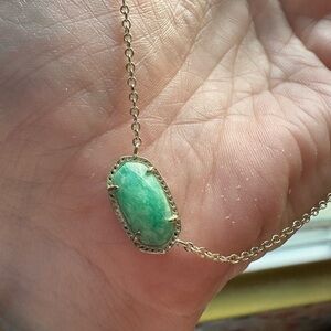 Kendra Scott jade Stone Necklace